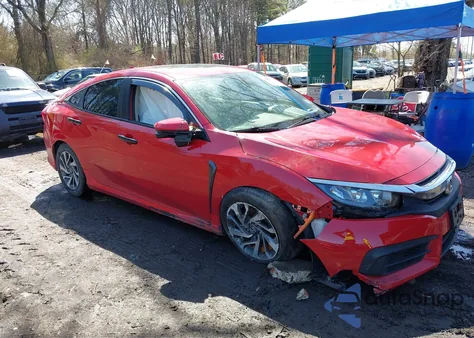 2017 Honda Civic Ex from USA, damaged, VIN 2HGFC2F78HH564957